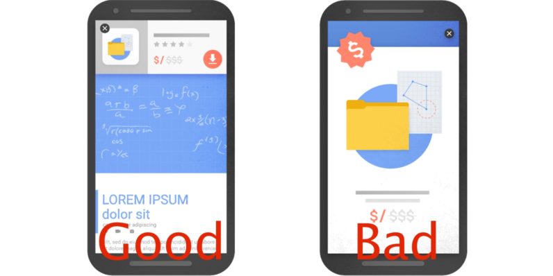 Google will soon rank some mobile sites with pop-ups lower in search