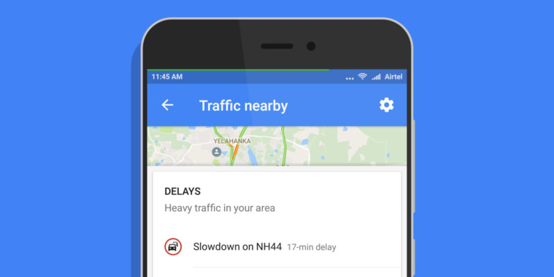 Google Maps for Android adds a one-tap shortcut to view traffic around you