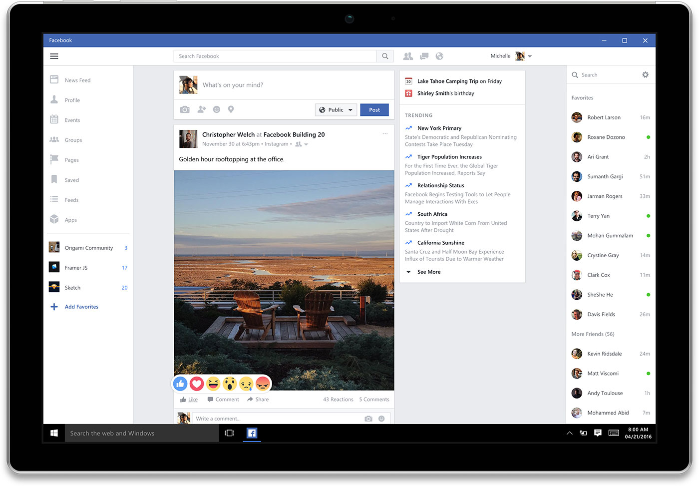 Facebook Messenger for Windows 10 now lets you make voice and video calls