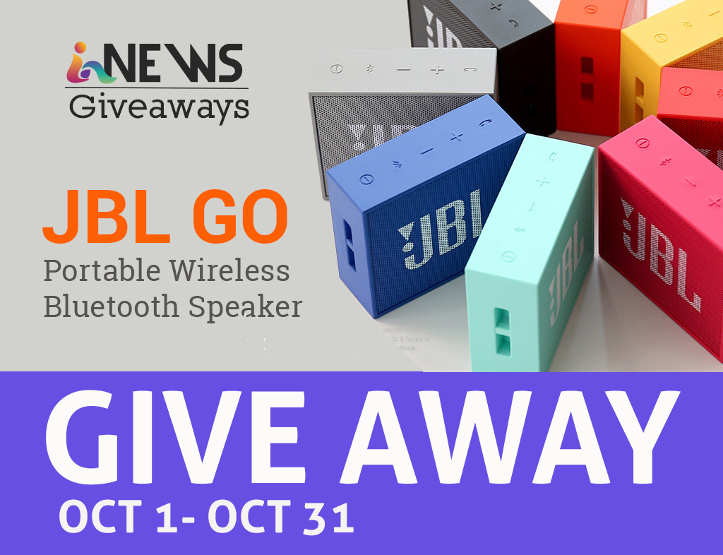 inavitnews JBL GO Portable Wireless Bluetooth Speaker giveaway