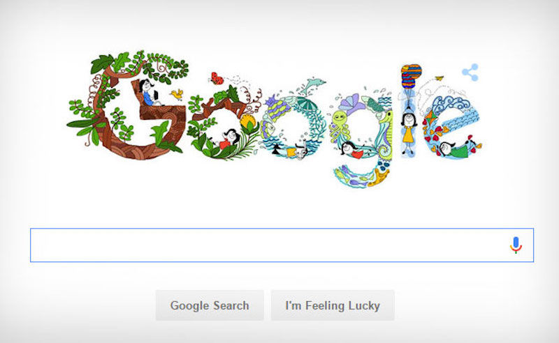 Children's Day in India: Doodle 4 Google Contest Winner's Doodle Featured on Google India