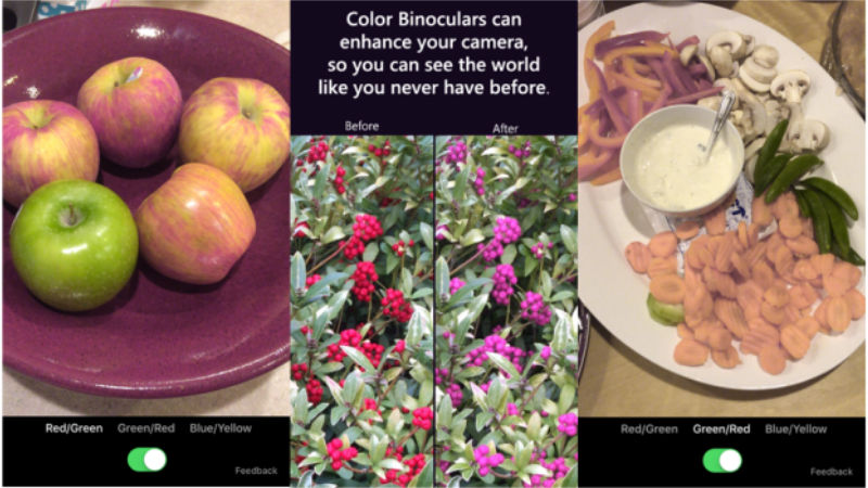 Microsoft Launches Color Binoculars App for iOS to Assist the Colour-Blind