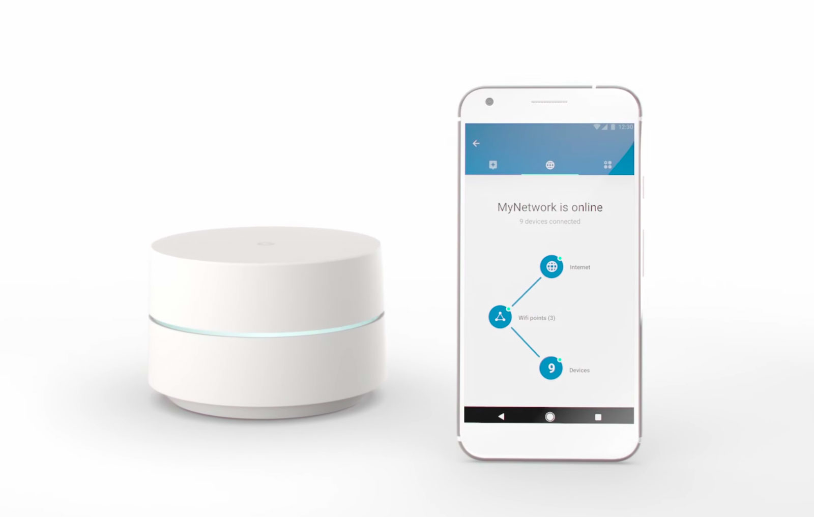 Google's WiFi mesh router is now available for pre-order