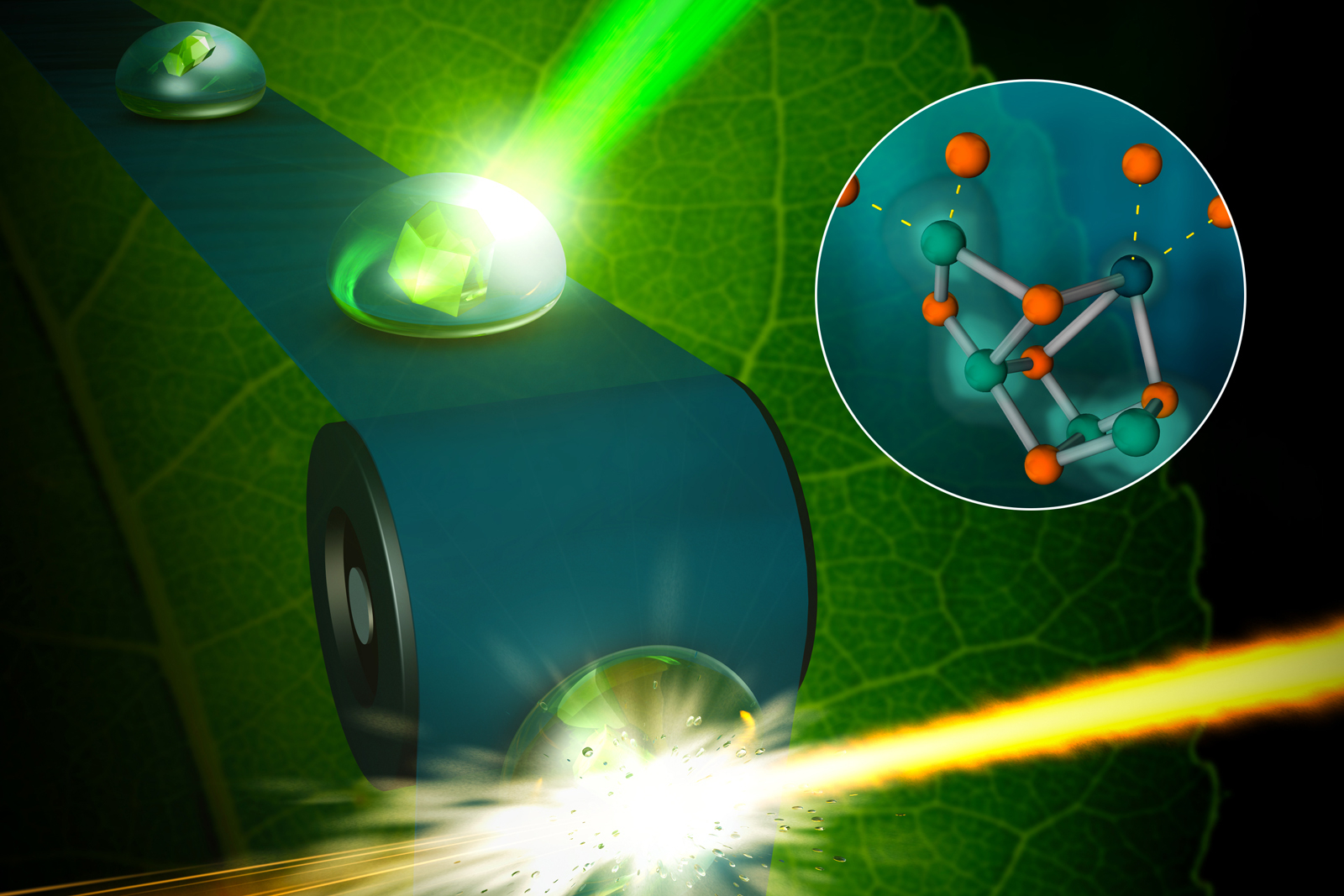 X-ray laser spots photosynthesis in real-life conditions