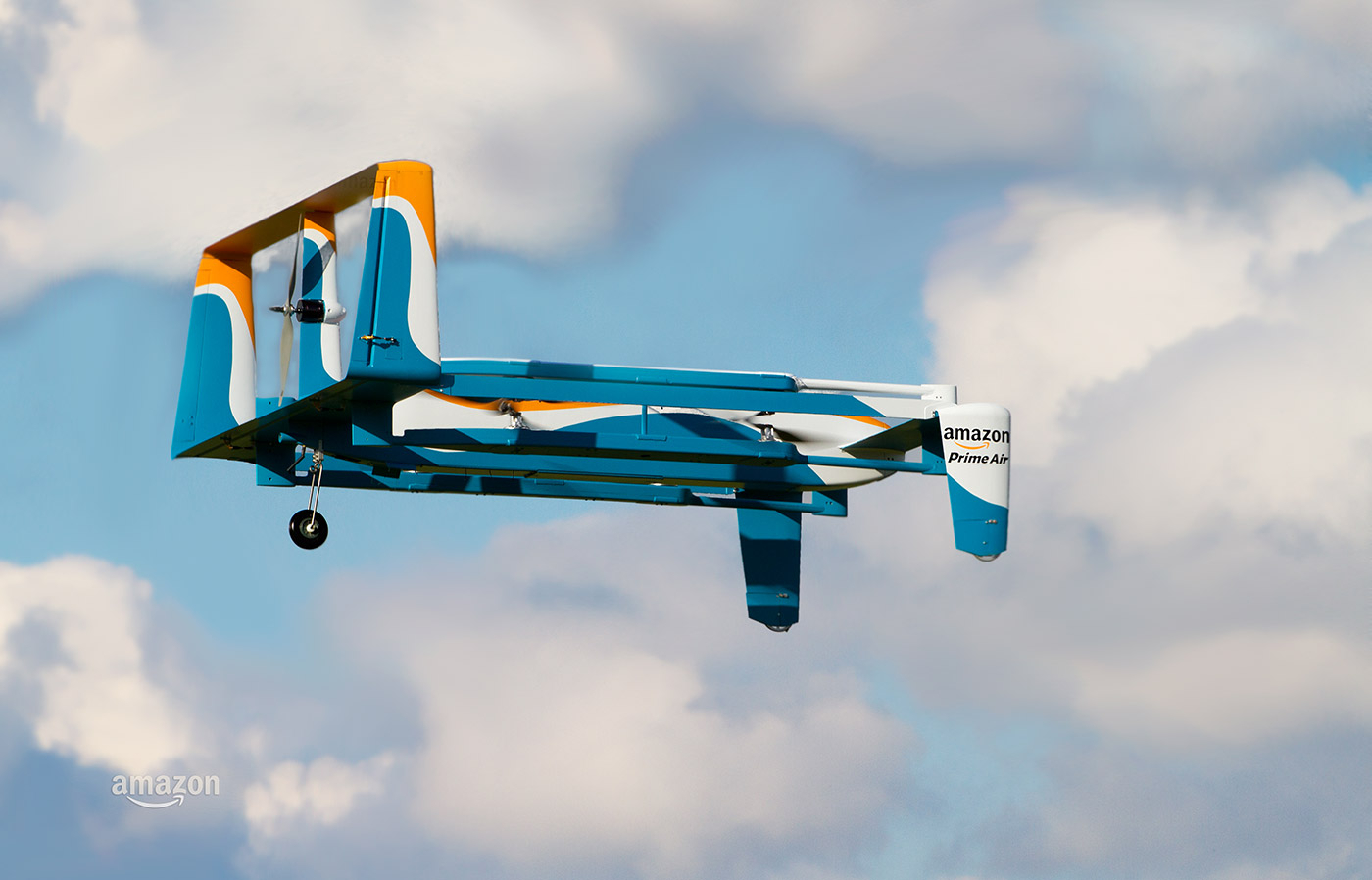 Amazon's delivery drones could drop packages with parachutes