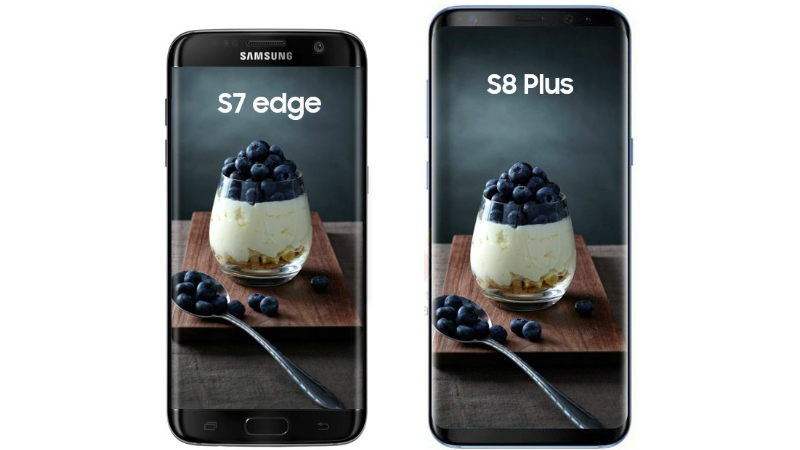 The smartphones will come with dual edge displays