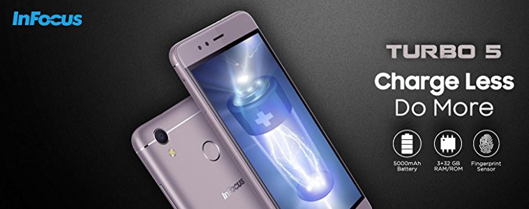 InFocus Turbo 5 With 5000mAh Battery Launched in India: Price, Release Date, Specifications, and More