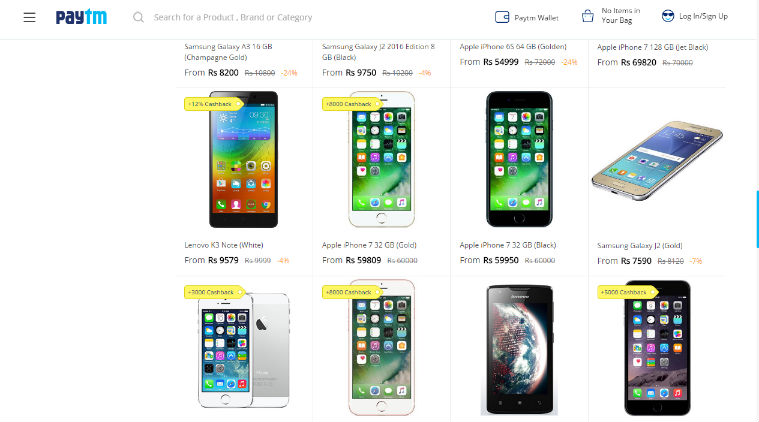 Paytm Smartphone Sale Offers Include iPhone 7 Plus, iPhone 7, Google Pixel Cashbacks, and Other Deals