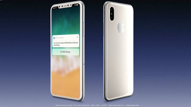 iPhone 8 White Variant Rendered; KGI Analyst Says No In-Screen Fingerprint Sensor