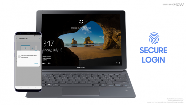 Samsung Flow Now Lets You Unlock Windows 10 PCs With Your Phone, Tablet