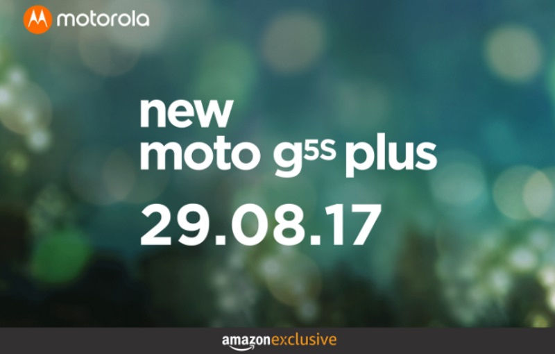 Moto G5S Plus Set to Launch in India on August 29