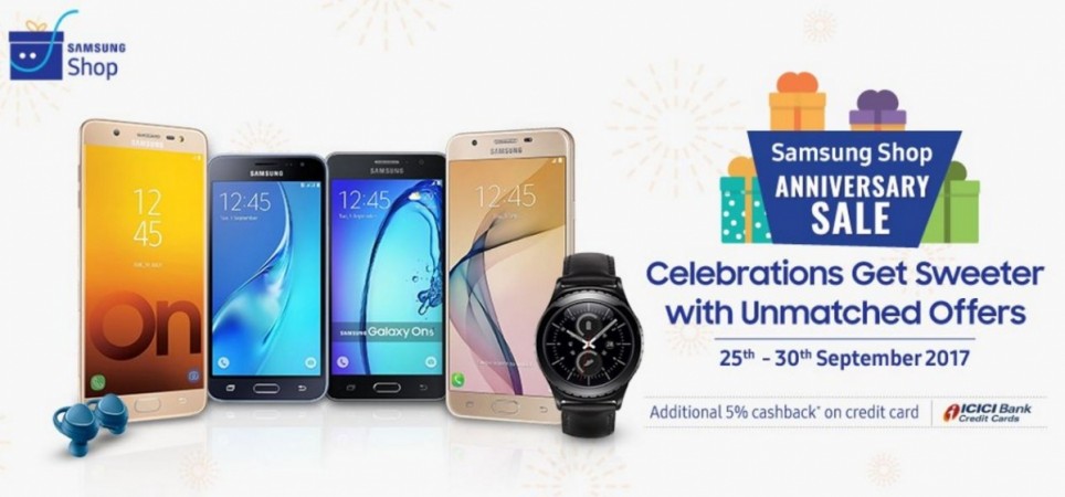 Samsung Anniversary Sale:Get Discounts on Galaxy S8+