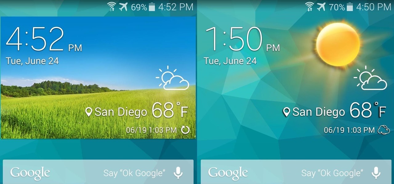 Download Samsung Weather App Widget for any Android device