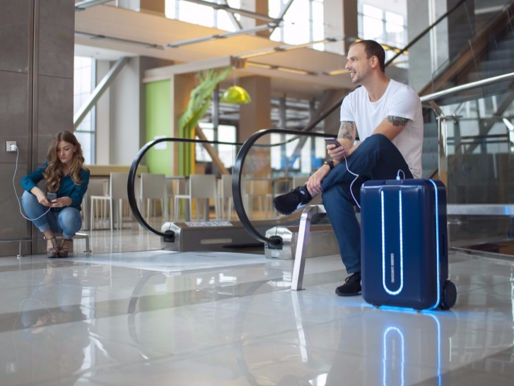 A Smart Autonomous Suitcase that finds a travel buddy