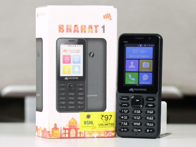Micromax Bharat 1 Full Specifications and Features