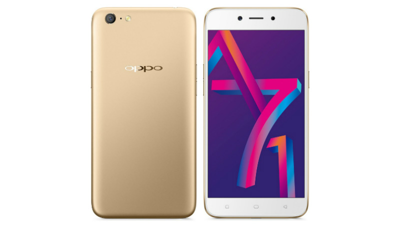 Oppo A71 (2018) With AI-Powered Selfie Experience Launched in India
