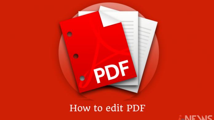 How to edit PDF files?