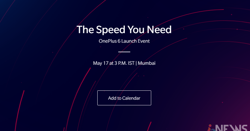 OnePlus 6 India Launch