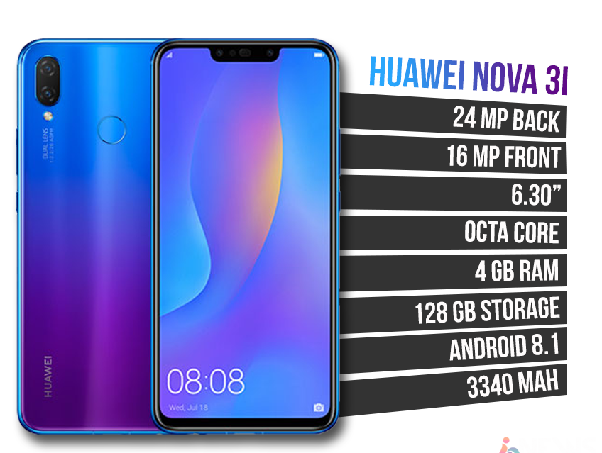 Huawei Nova 3i Full Specifications