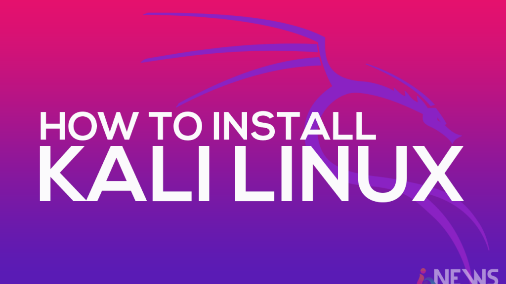 how to install kali linux