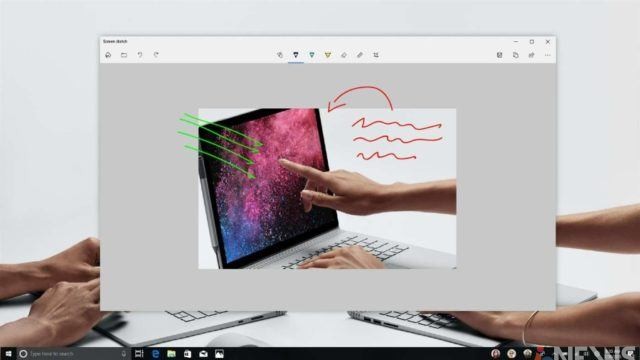 How To Take Screenshot Using Snip And Sketch In Windows 10