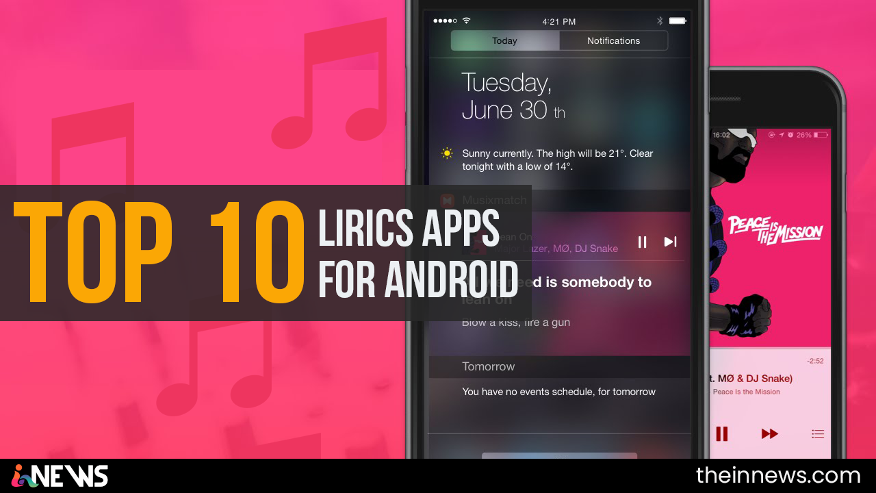 Best Top 10 Lyrics Apps For Android 2019
