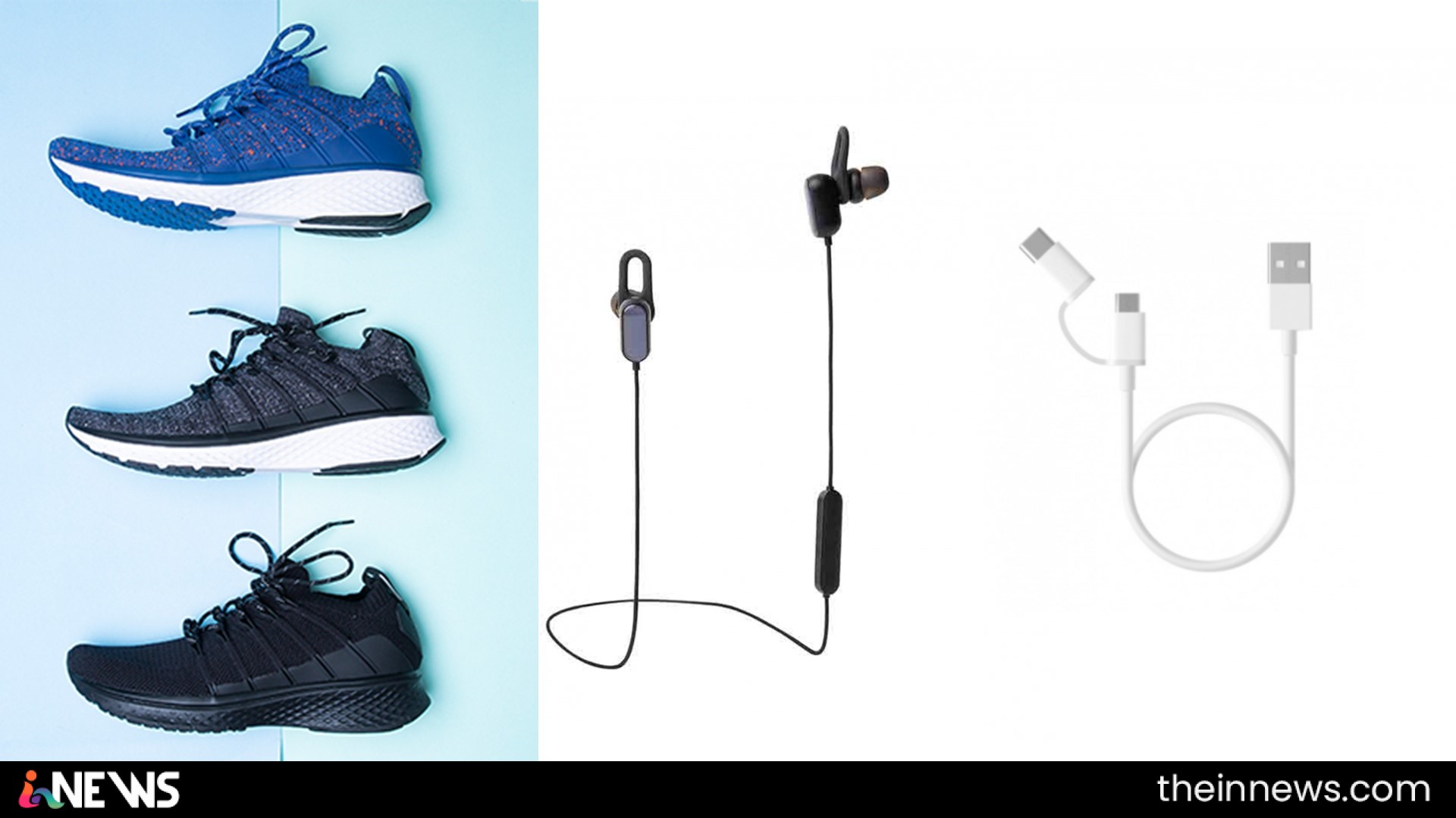 Mi Men’s Sports Shoes 2, Mi 2-in-1 USB Cable (30cm), Mi Sports Bluetooth Earphones to Go on Sale in India on April 4