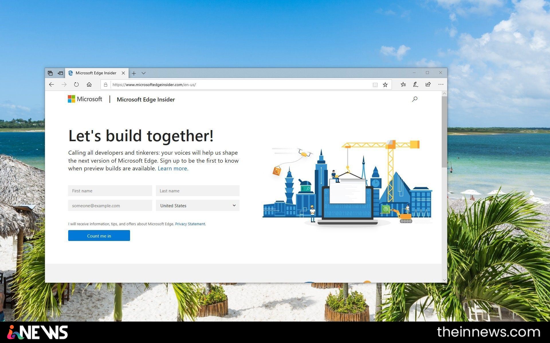 Microsoft’s Chromium Edge browser is now officially available to test