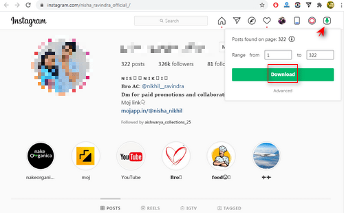 how to download instagram photos on pc 4